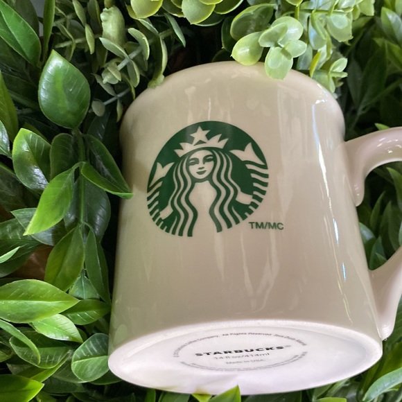 Starbucks Brand 2013 Collection 14oz White Handled Mug with Starbucks Logo ☕️ - Picture 13 of 13